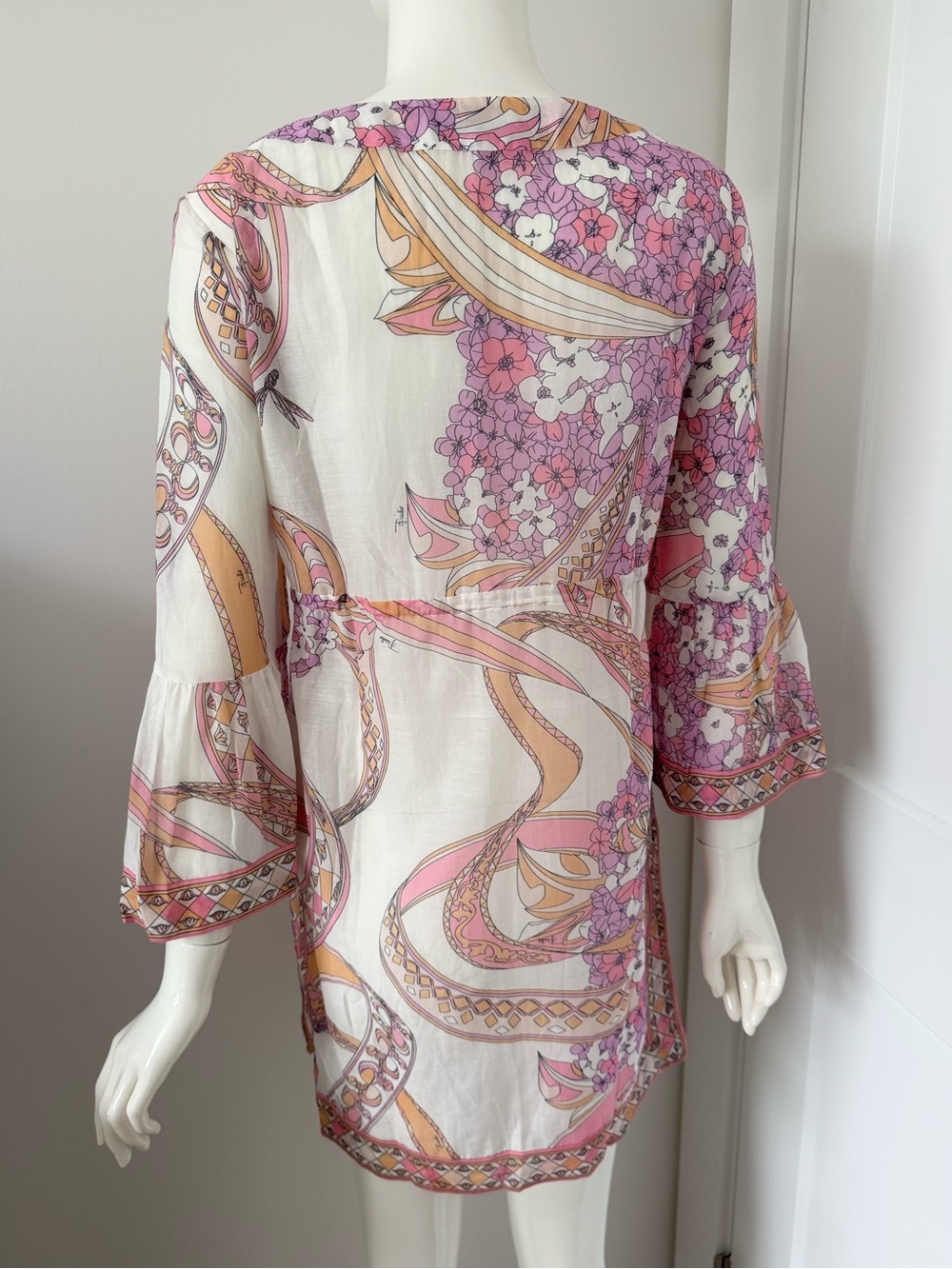 Authentic Emilio Pucci tunic dress silk cotton - Picture 5 of 10